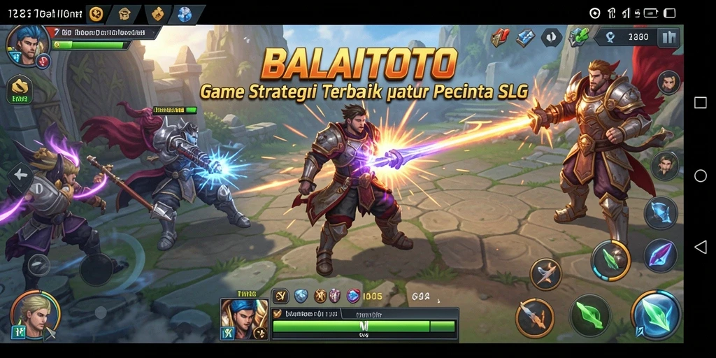 Screenshot gameplay BALAITOTO dengan elemen strategi SLG yang menarik.