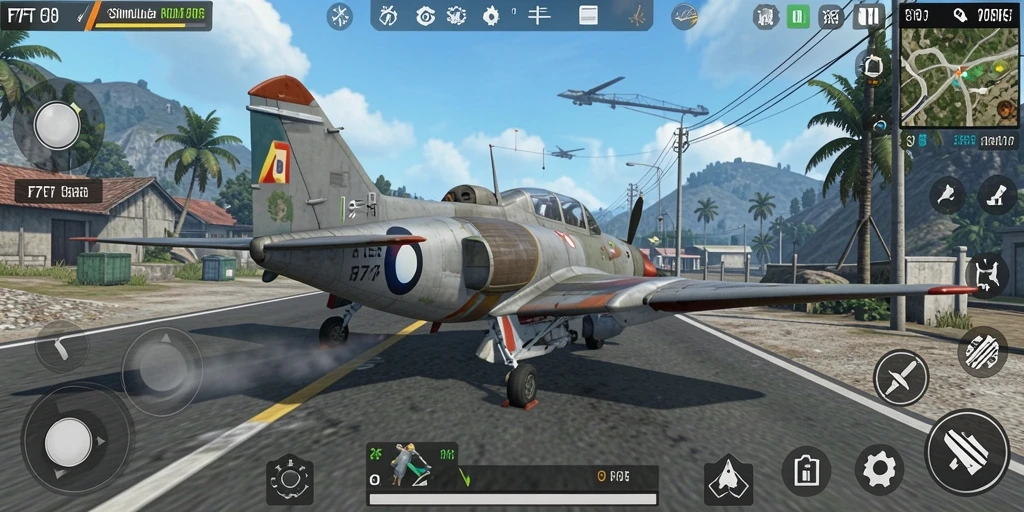 Tangkapan layar permainan F7F7 yang menunjukkan grafis dan interaksi gameplay.