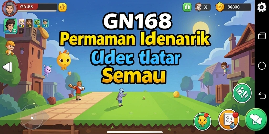 Screenshot gameplay menunjukkan karakter berkembang dalam permainan Idle.