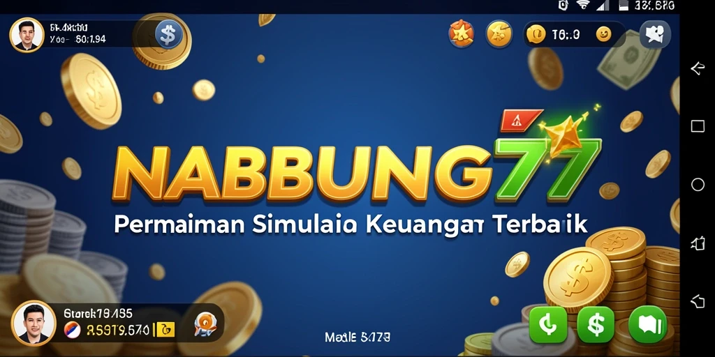 Gameplay menarik dari NABUNG77 yang mengajarkan manajemen keuangan.