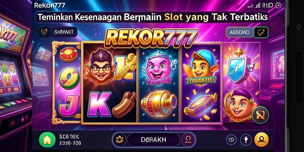 Tampilan gameplay Slot di REKOR777 yang menawan dan mengasyikkan.
