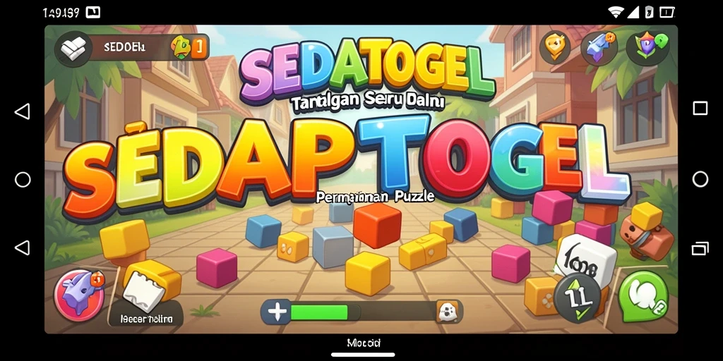 Tampilan gameplay SEDAPTOGEL yang menarik dan menantang.