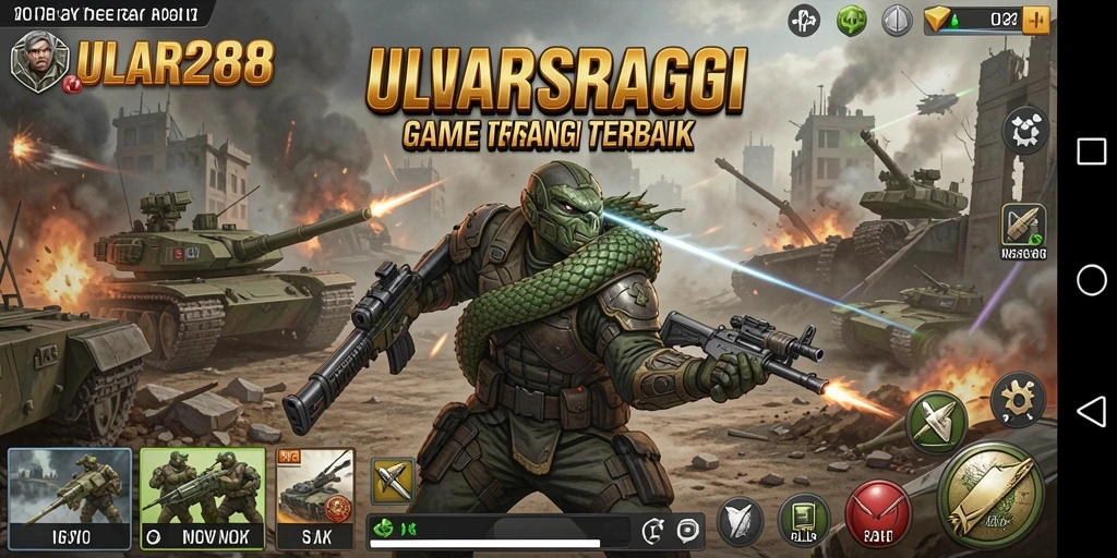 Gameplay menantang dengan strategi mendalam di ULAR288.
