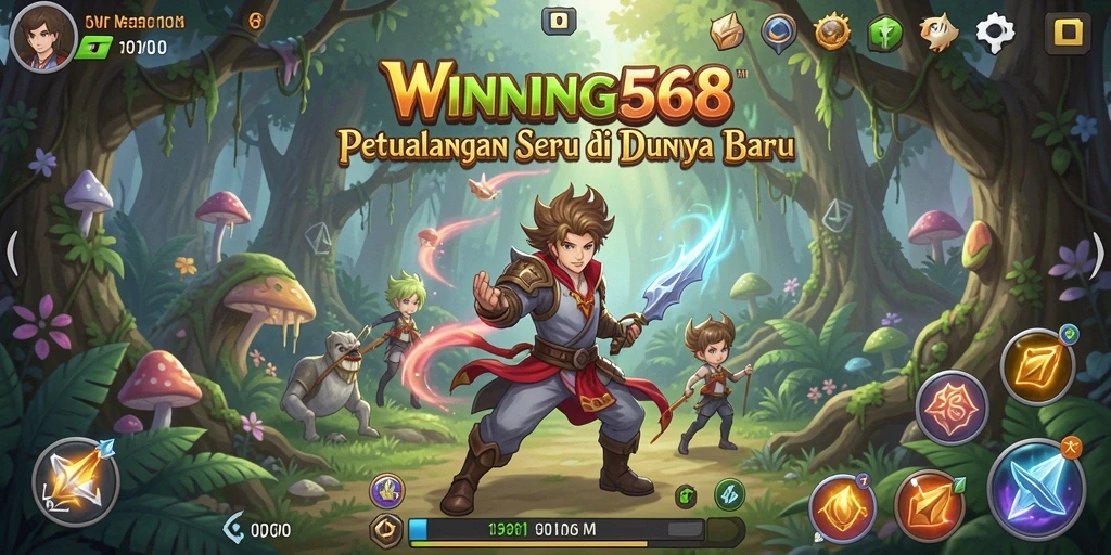 Screenshot WINNING568 menunjukkan gameplay petualangan yang menakjubkan dan menarik.
